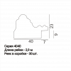 Багет  4044